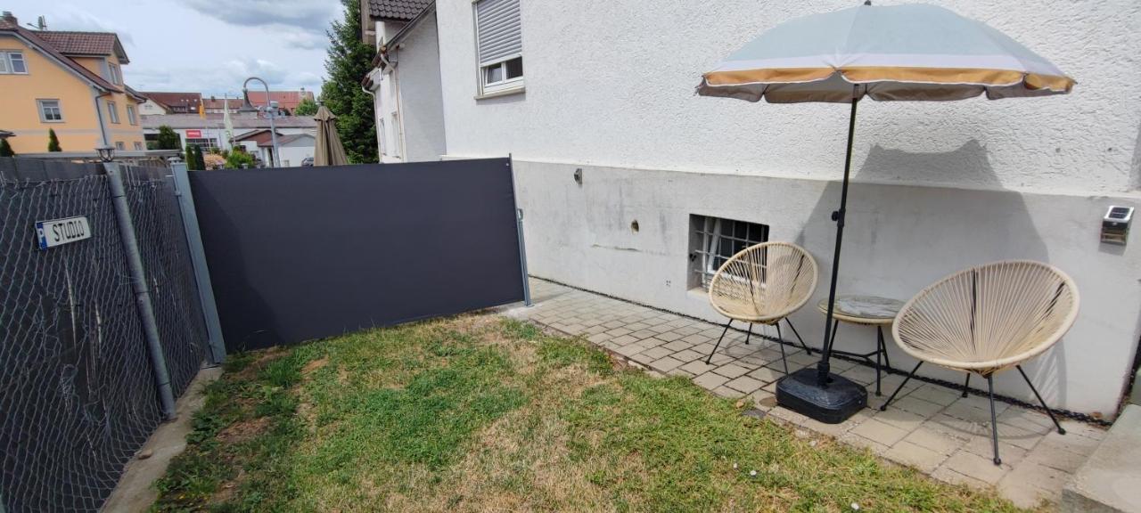 Studio Ferienwohnung Untergeschoss Ostrach ภายนอก รูปภาพ